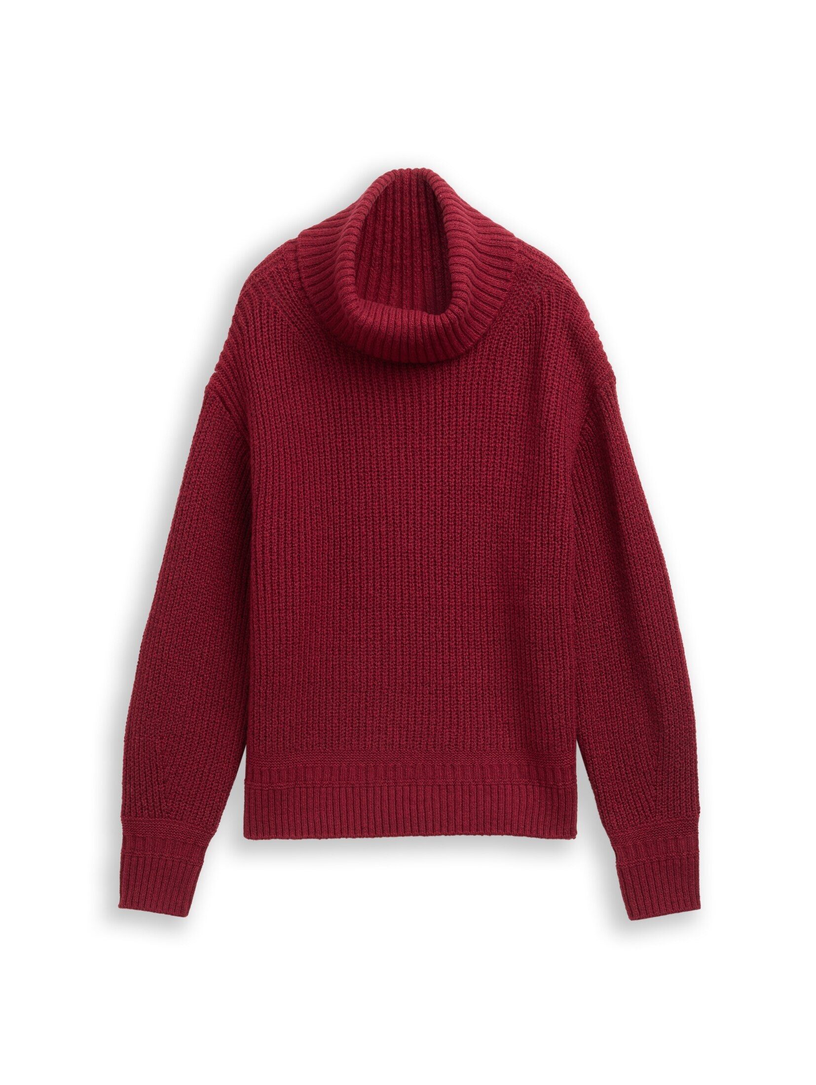 TOM TAILOR Strickpullover Pullover & Strickjacken Loose Fit Rollkragenpullo günstig online kaufen