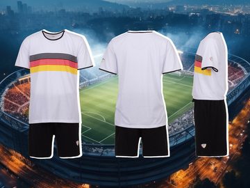 Henry Terre Schlafanzug Fan-Set T-Shirt Short Deutschland EM Flagge