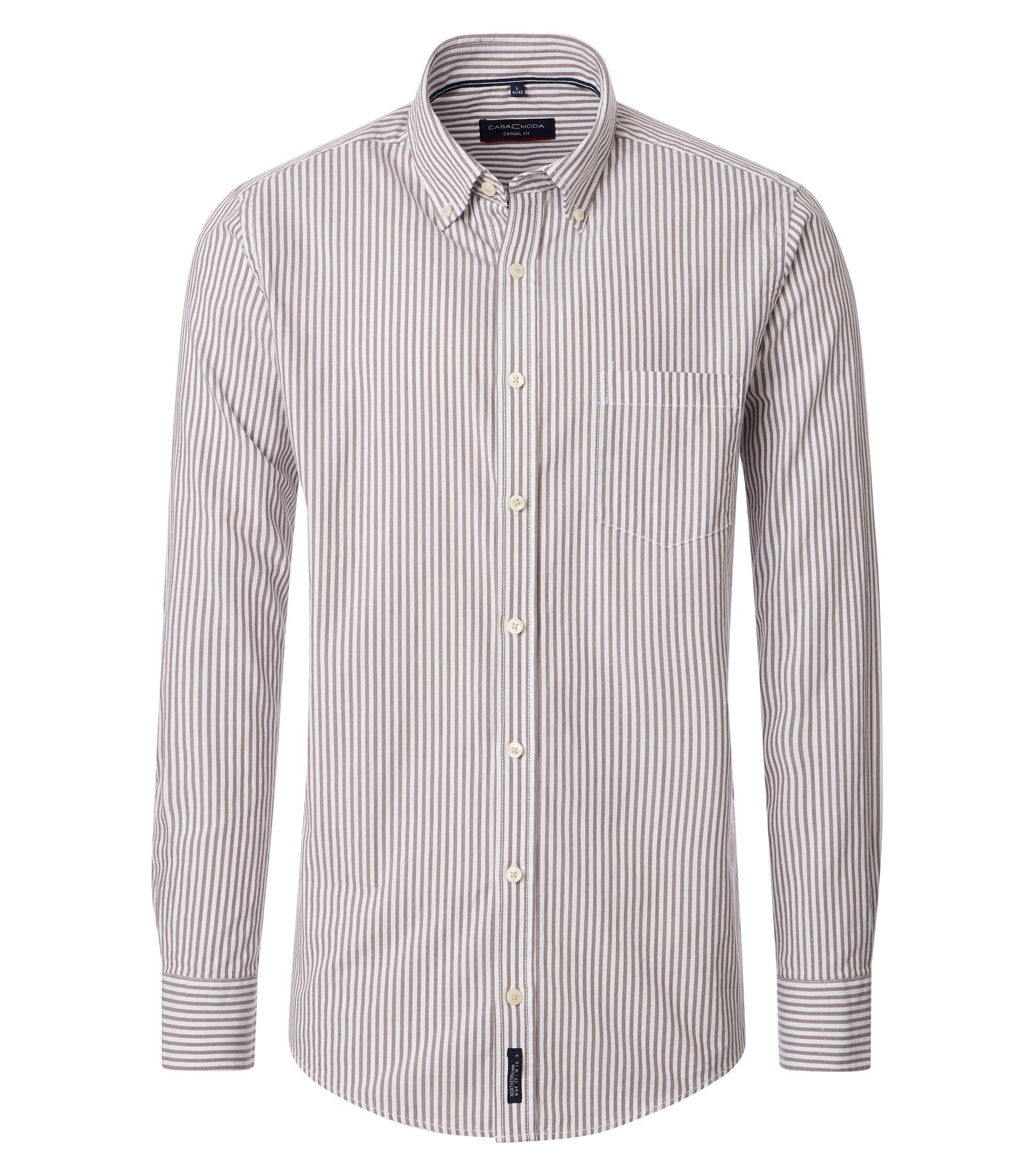 CASAMODA Langarmhemd CASAMODA Freizeithemd gestreift günstig online kaufen