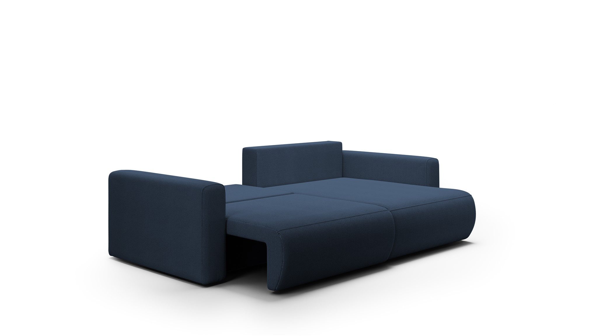 Fun Möbel Ecksofa Schlafsofa Sofa CHAIRA in Stoff Curio, Ottomane Links oder Rechts, Rundumbezug