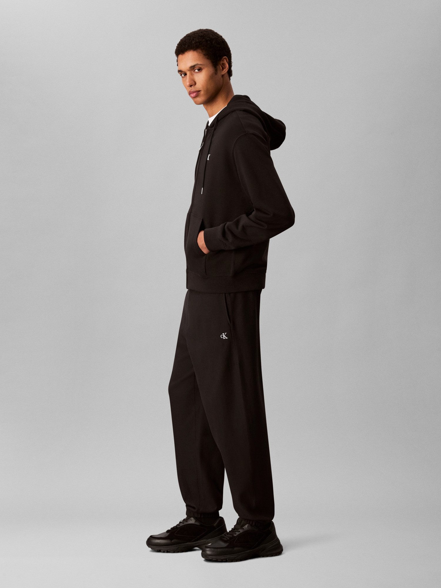 Calvin Klein Jeans Sweathose EU 350TERRY MONOGRAM JOGGER regular fit