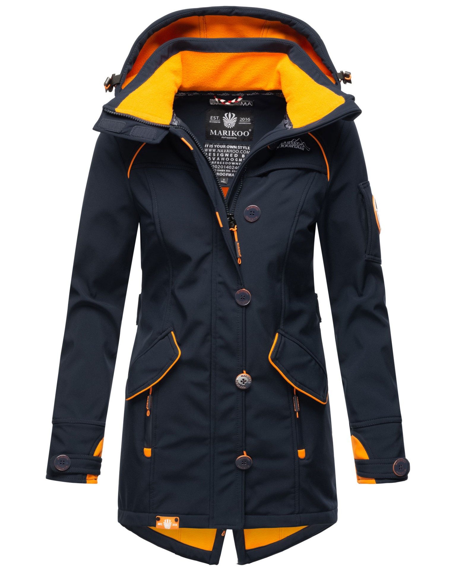 Marikoo Brand Marikoo Zimtzicke Marikoo Zalando Parka Damen GrÃ¼n