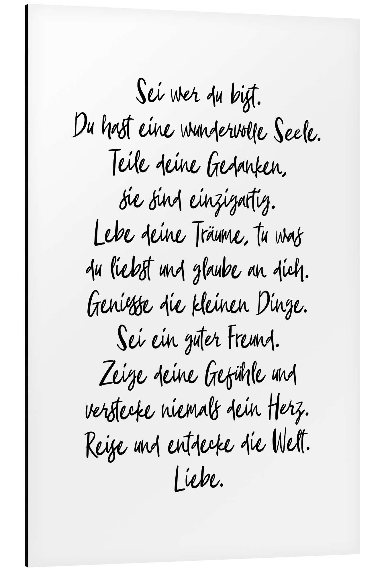 Posterlounge Poster Ohkimiko, Sei wer du günstig online kaufen