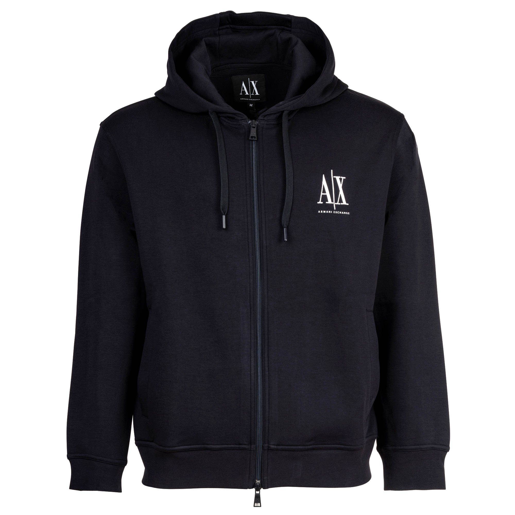 ARMANI EXCHANGE Sweatshirt Herren Sweatjacke Baumwolle günstig online kaufen