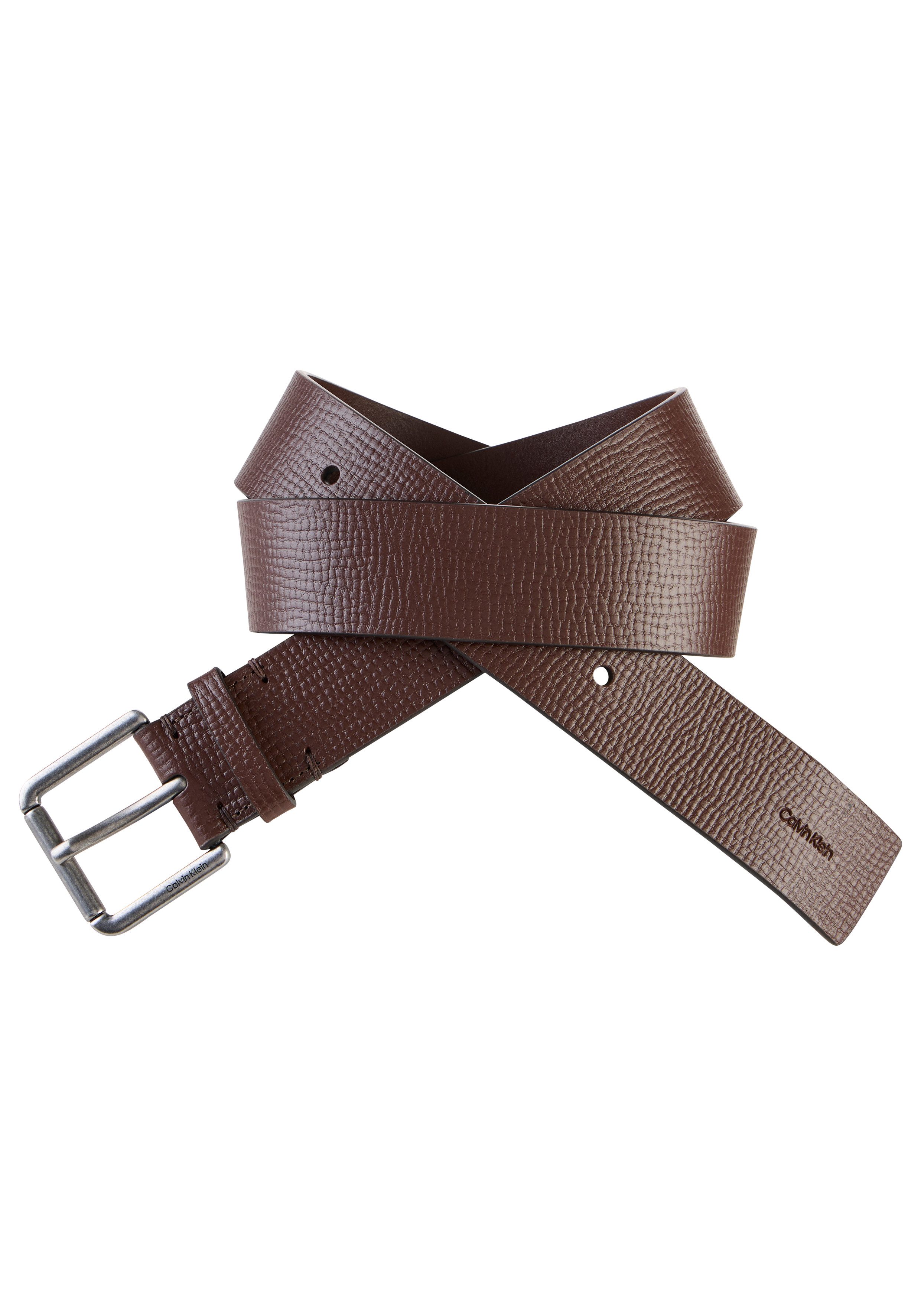 Calvin Klein Jeans Ledergürtel CASUAL ROLLER BUCKLE 40MM Regular fit und größenverstellbar – Bild 5 von 5