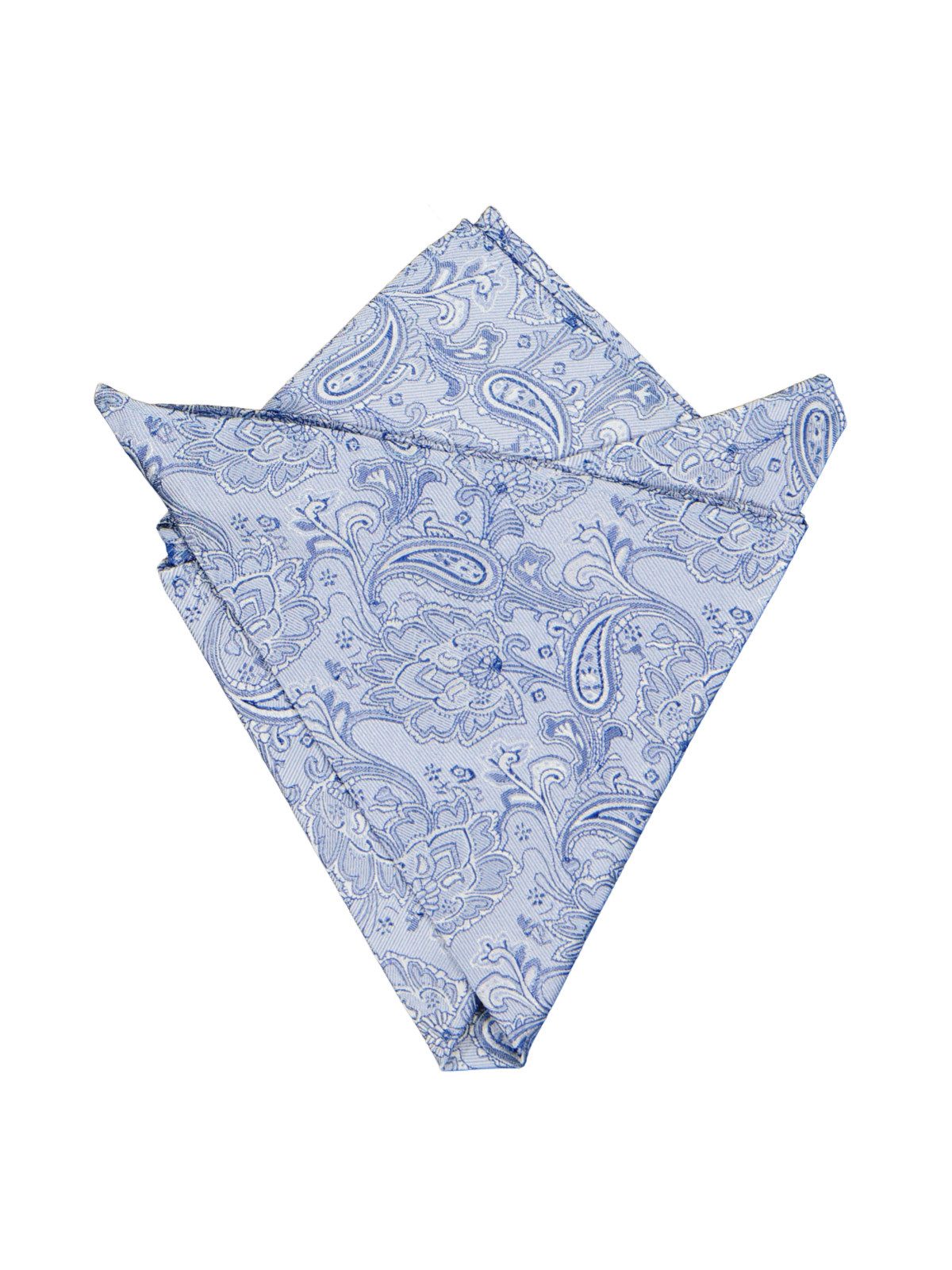 emilio adani Einstecktuch Herren Einstecktuch, Hellblau