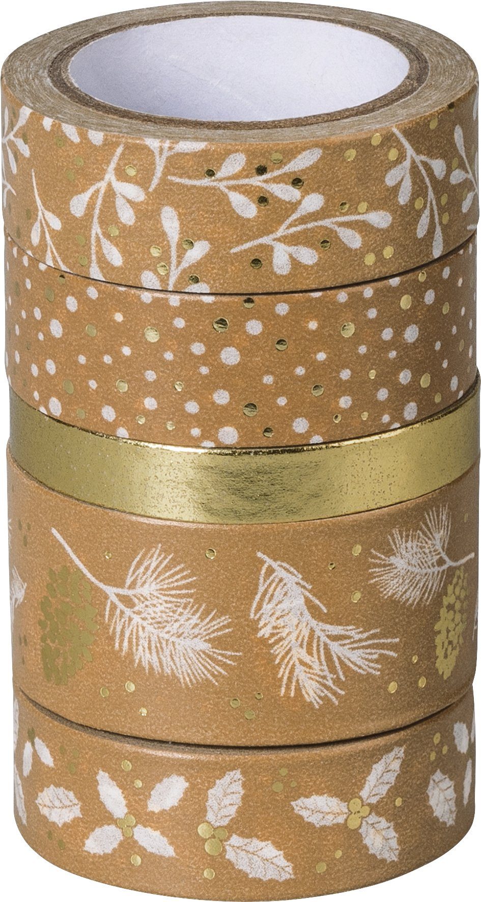 Heyda Klebeband Natur Mix 5er-Set günstig online kaufen