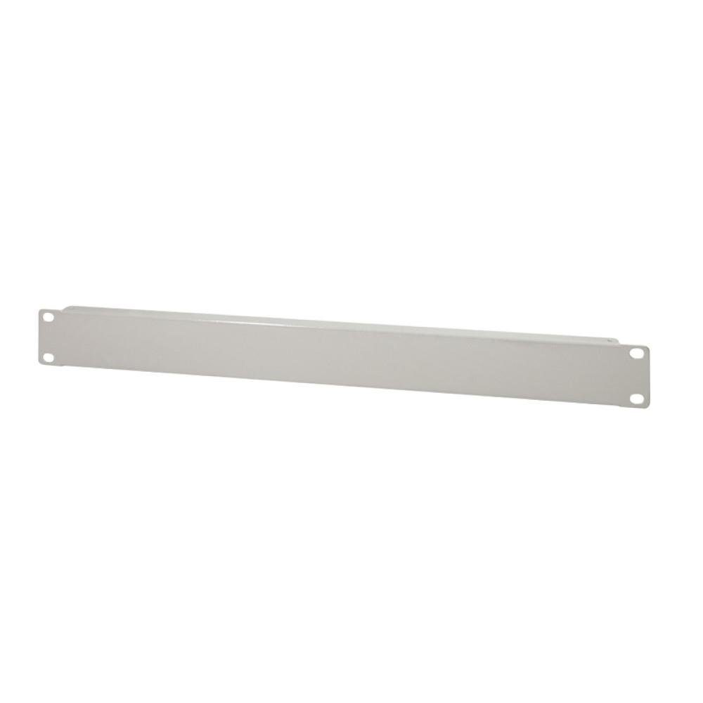 19" Geschlossenes Blindpanel 1HE grau Netzwerk-Panel