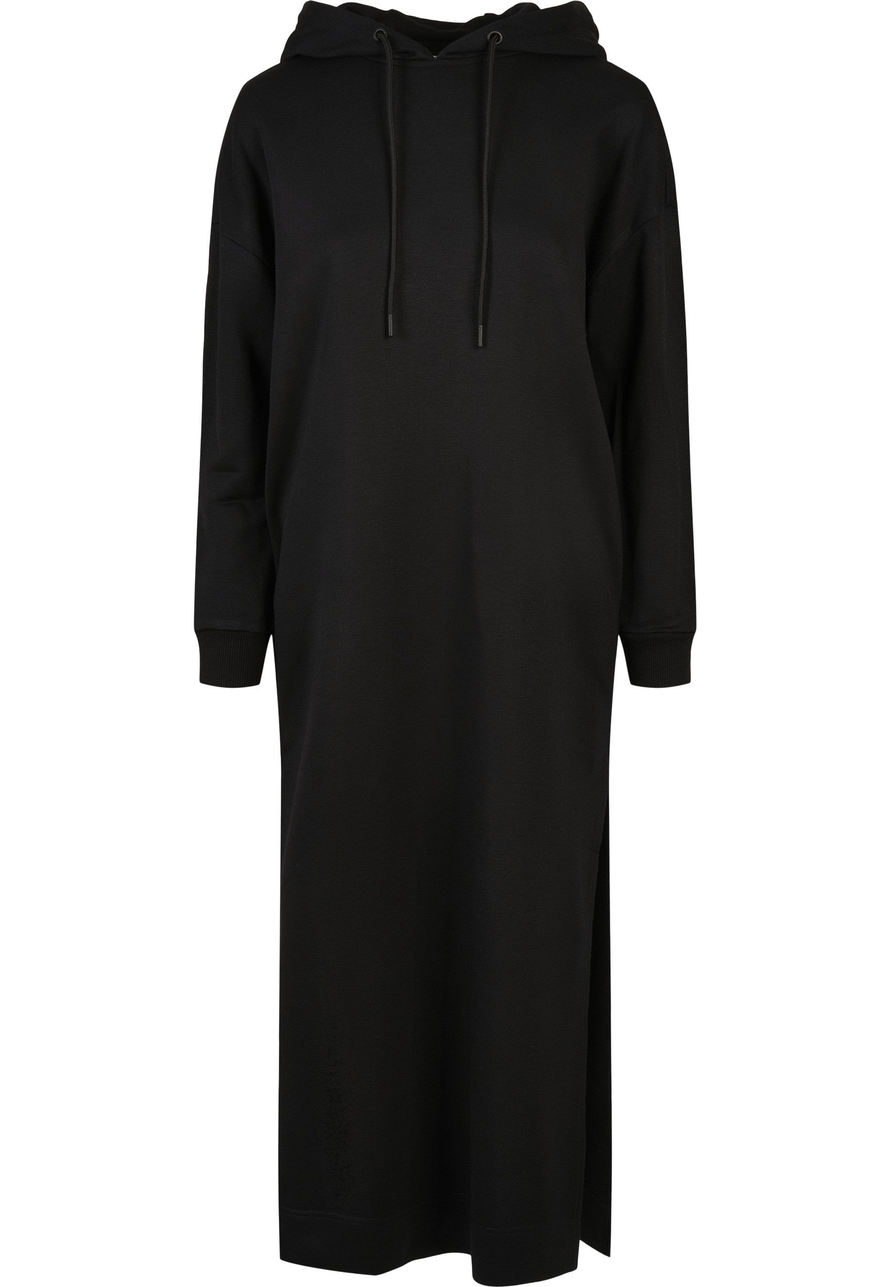 A-Linien-Kleid Urban Classics Damen Ladies Modal Terry Long Hoody Dress