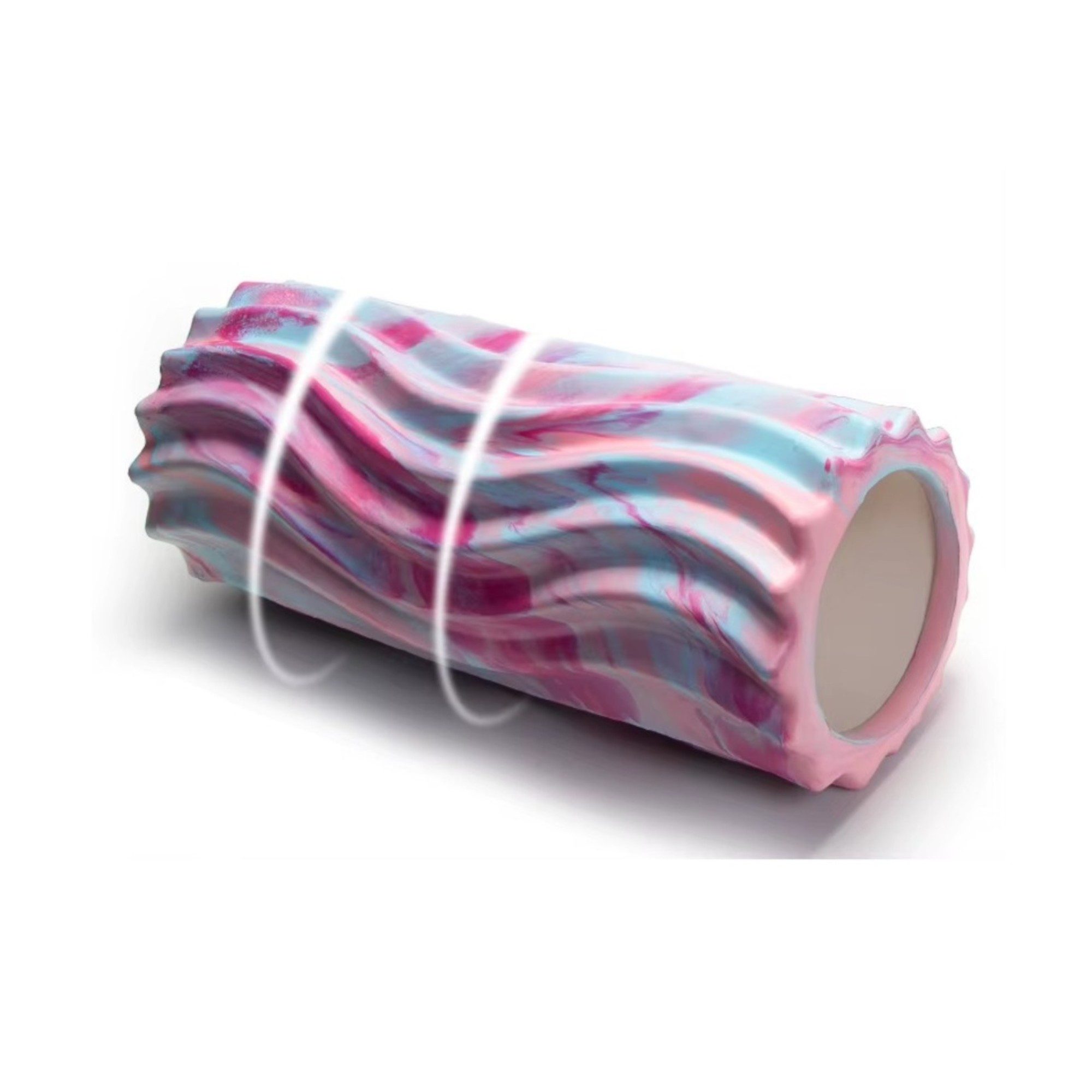 velov Faszienrolle mit 3D Texturmassage 33x14cm Faszien Massage Roller Muskelverspannung, zur Selbstmassage gegen Muskelentspannung