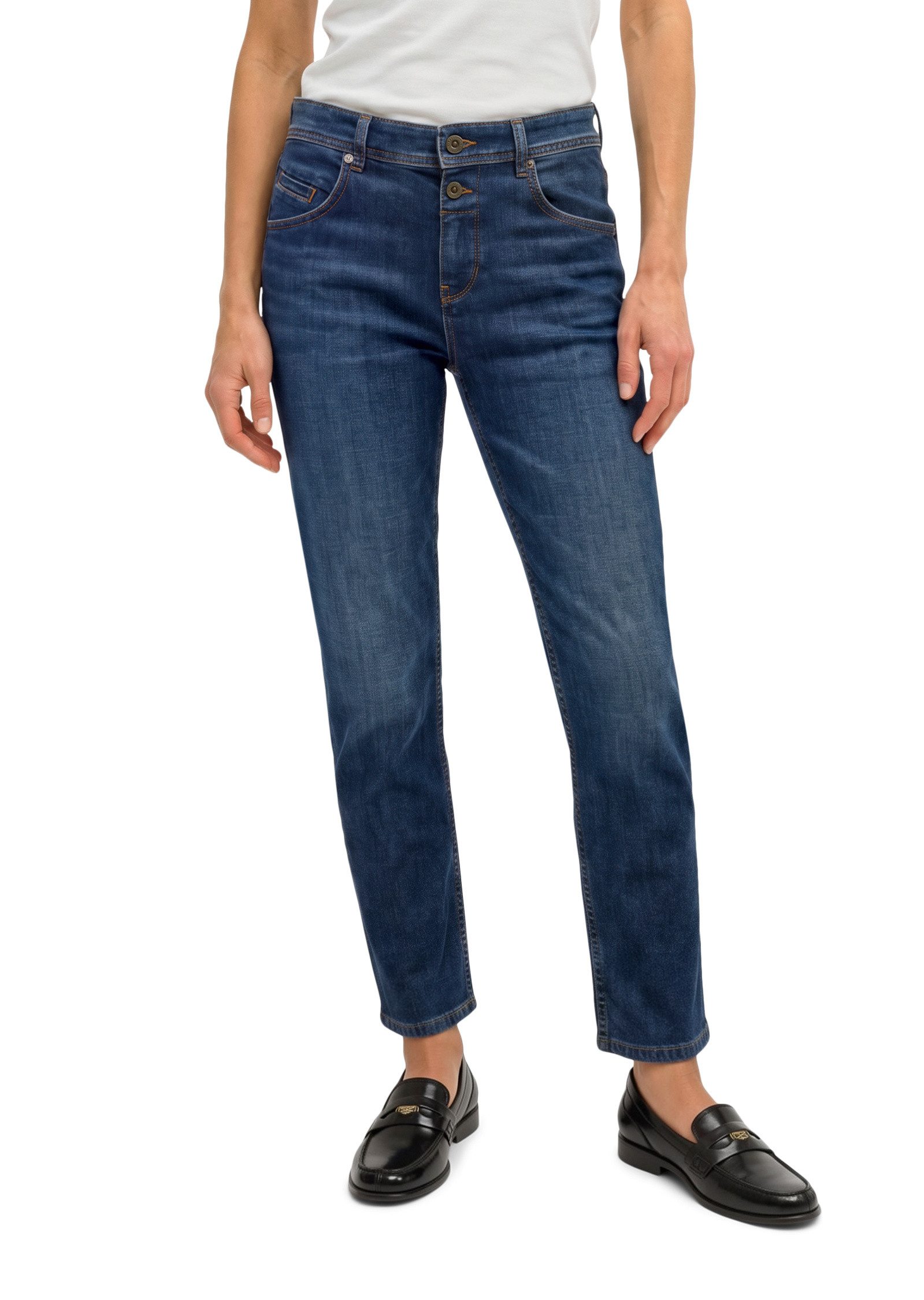 Marc O'Polo Boyfriend-Jeans aus softem Baumwoll-Stretch