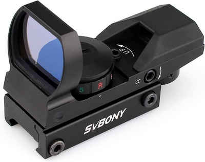 SVBONY Red Dot Reflex Sight, with 20mm/22mm Rail Mount,für Outdoor Activities Zielfernrohr