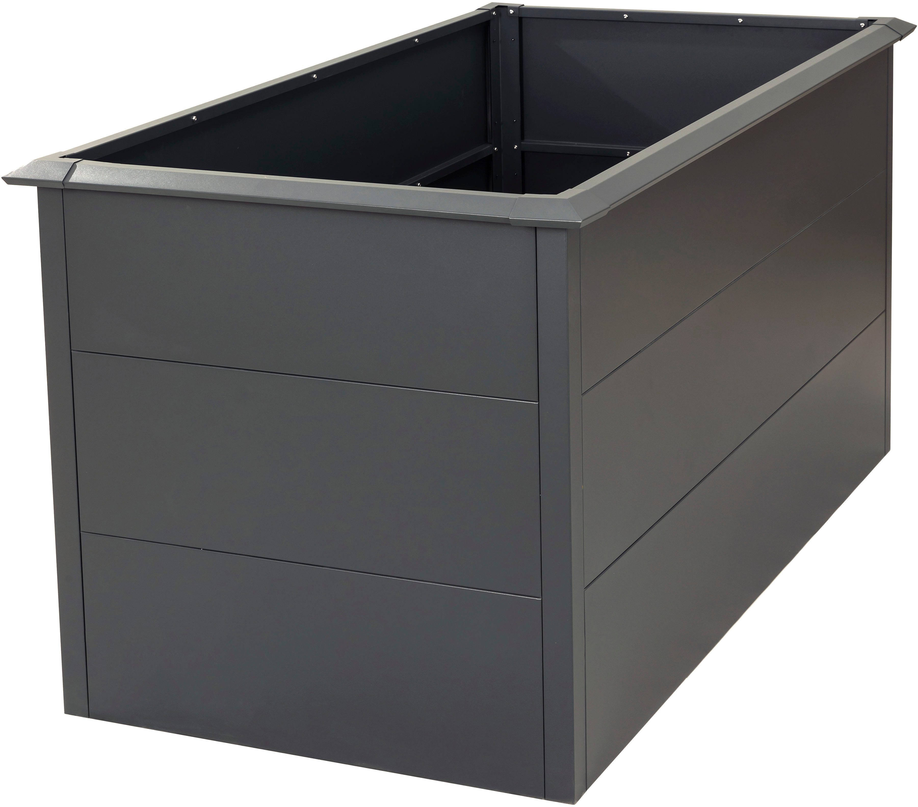 WESTMANN Hochbeet Metall Hochbeet Primus L, Anthrazit, 150x75x77 cm