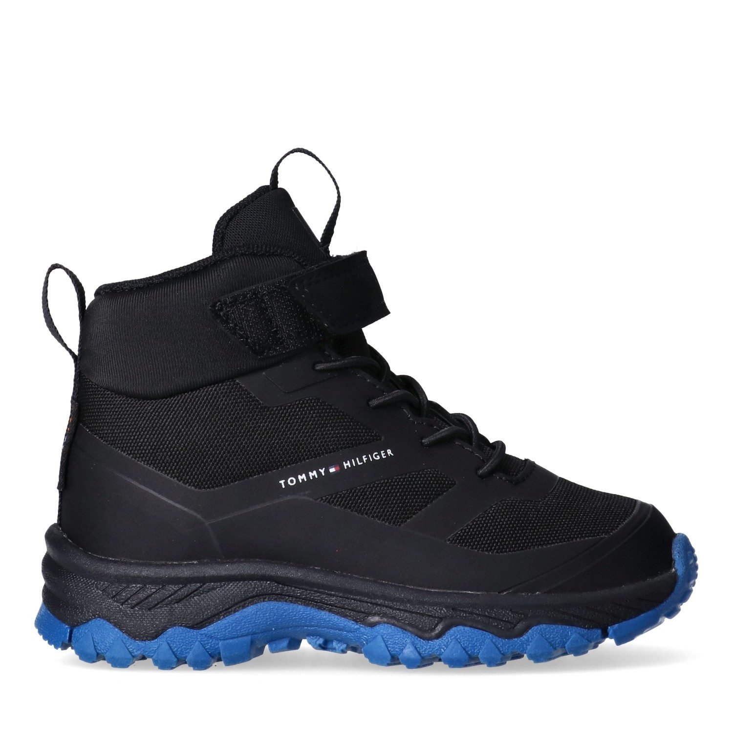 Tommy Hilfiger Winterboots Trekkingschuh, Schnürboots mit Klettriegel