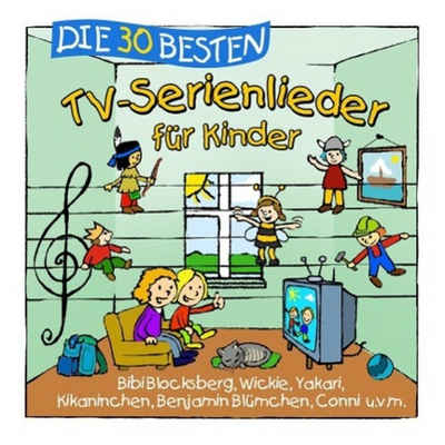 Universal Music GmbH Hörspiel Die 30 besten TV-Serienlieder für Kinder