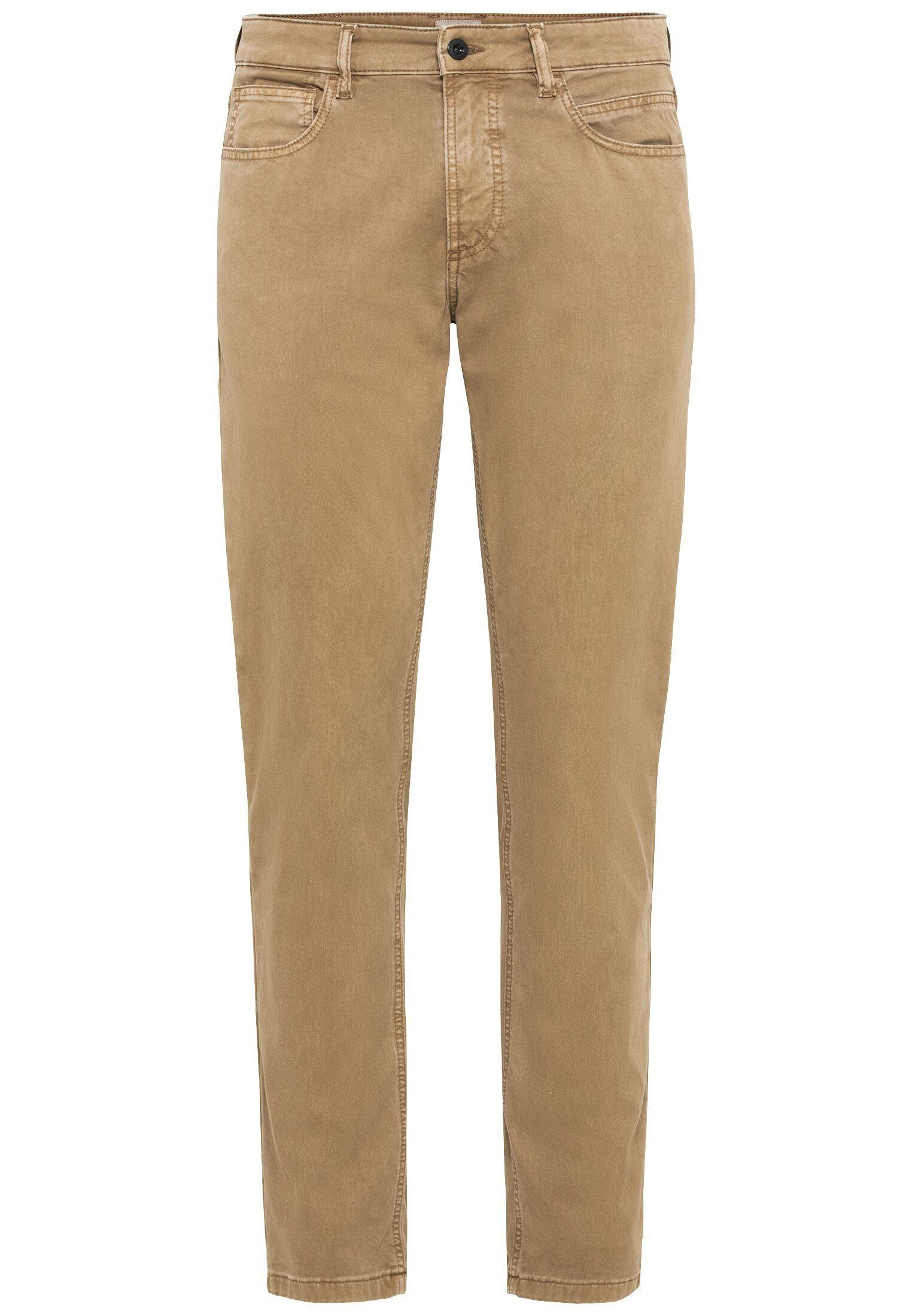 camel active Stoffhose Regular Fit 5-Pocket Canvas Hose