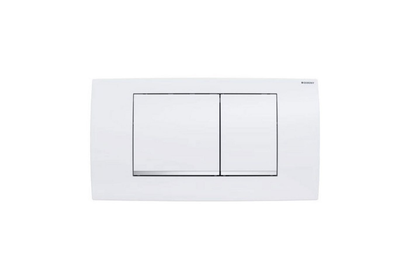 GEBERIT Betätigungsplatten Twinline 30 für 2-Mengen-Spülung weiß 115899KJ1