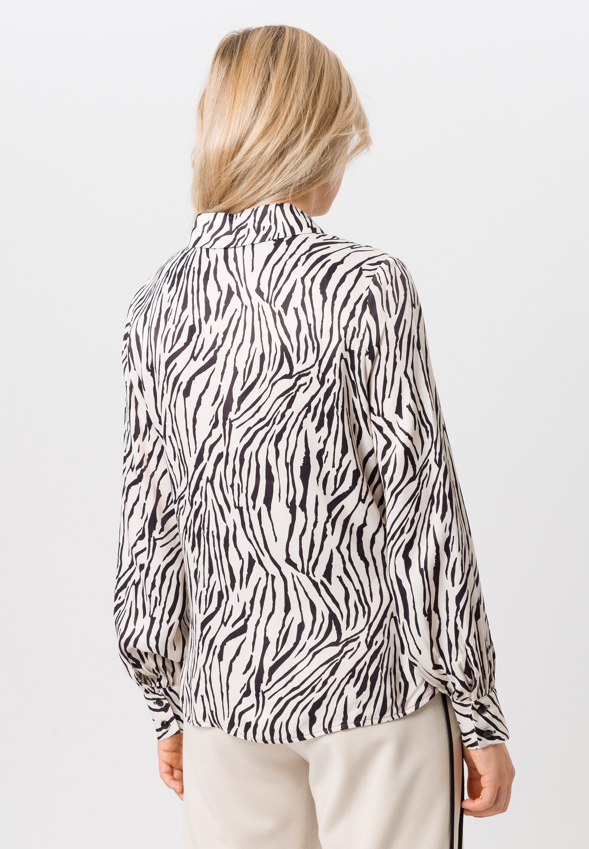 TUZZI Klassische Bluse mit raffiniertem Knotendetail