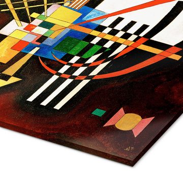 Posterlounge Acrylglasbild Wassily Kandinsky, Oben und links, Malerei