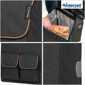 Andersen Einkaufstrolley Shopper Tasche Ipek MA in Salbei oder Schwarz