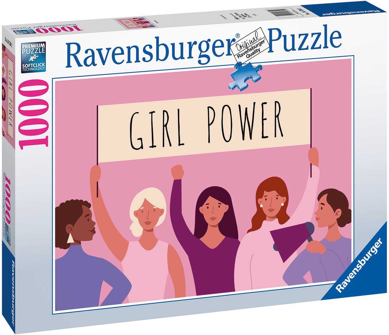 Ravensburger FSC® - in Girl 1000 weltweit - Made Germany, Puzzleteile, Puzzle Wald Power, schützt