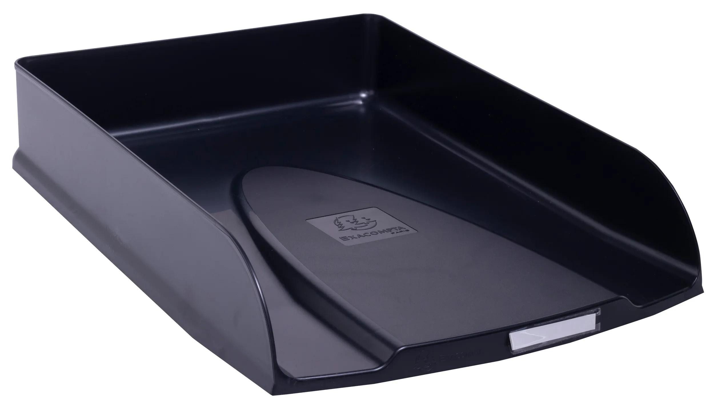 EXACOMPTA Briefablage 6x Briefablage Combo Styli, Neo Deco - Schwarz - 11114D, Briefkörbe