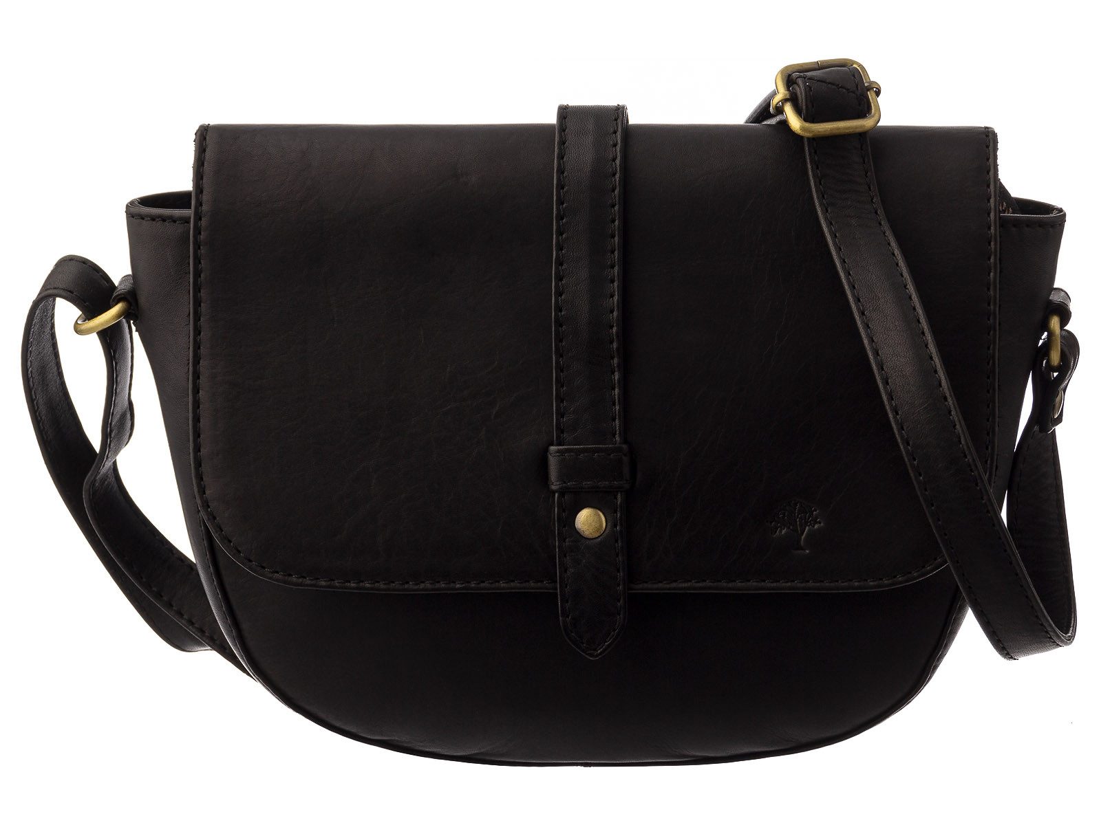 Prato Schultertasche Jagdtasche Umhängetasche H400 Leder (ein Stück, 1-tlg), Leder