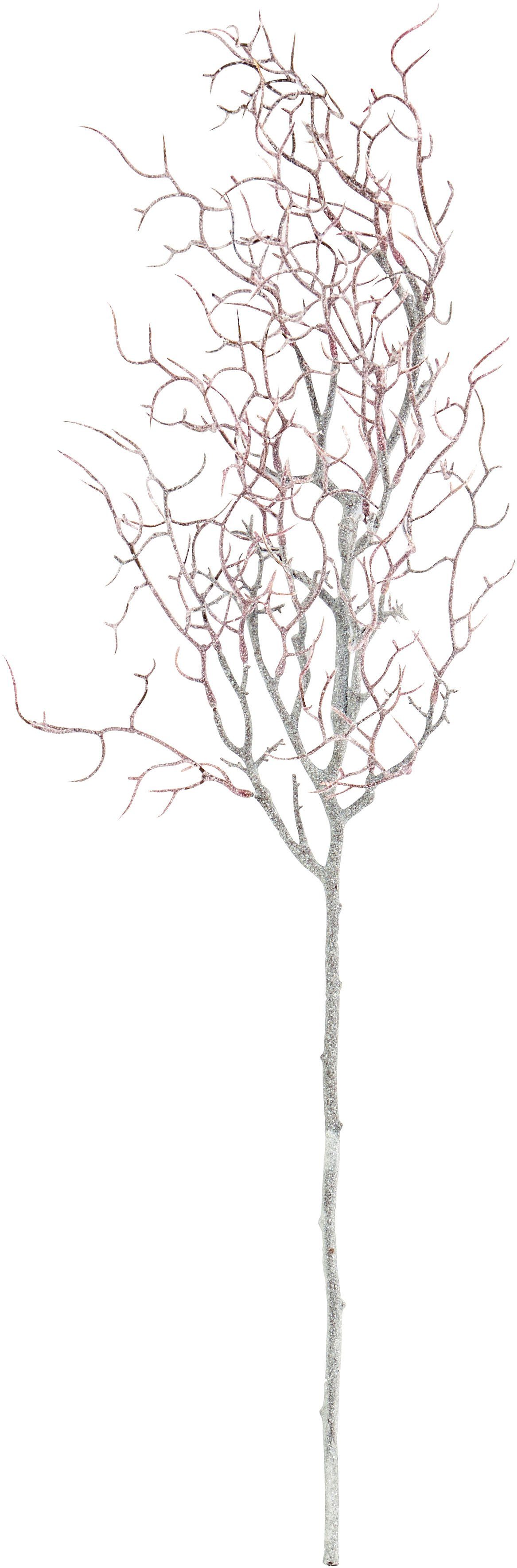 Kretschmer Höhe Kunstpflanze Winterliche Guido Weihnachtsdeko Zweig, Maria Home&Living, gefrostet Deko-Ast, cm, 90