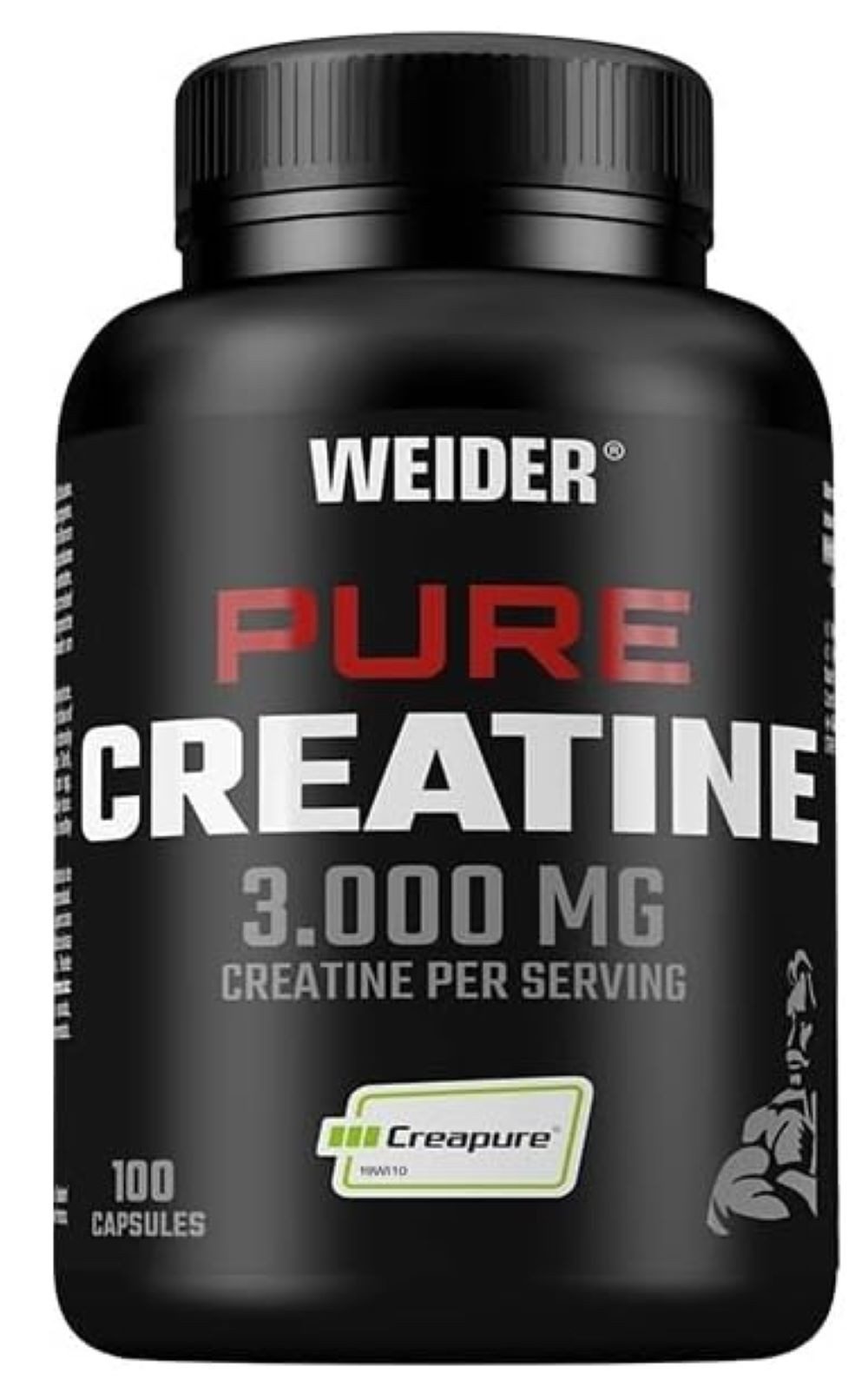 WEIDER Weider - Pure Creatine Capsules Creapure Kreatin - 100 Kapseln Kapseln, 125 g