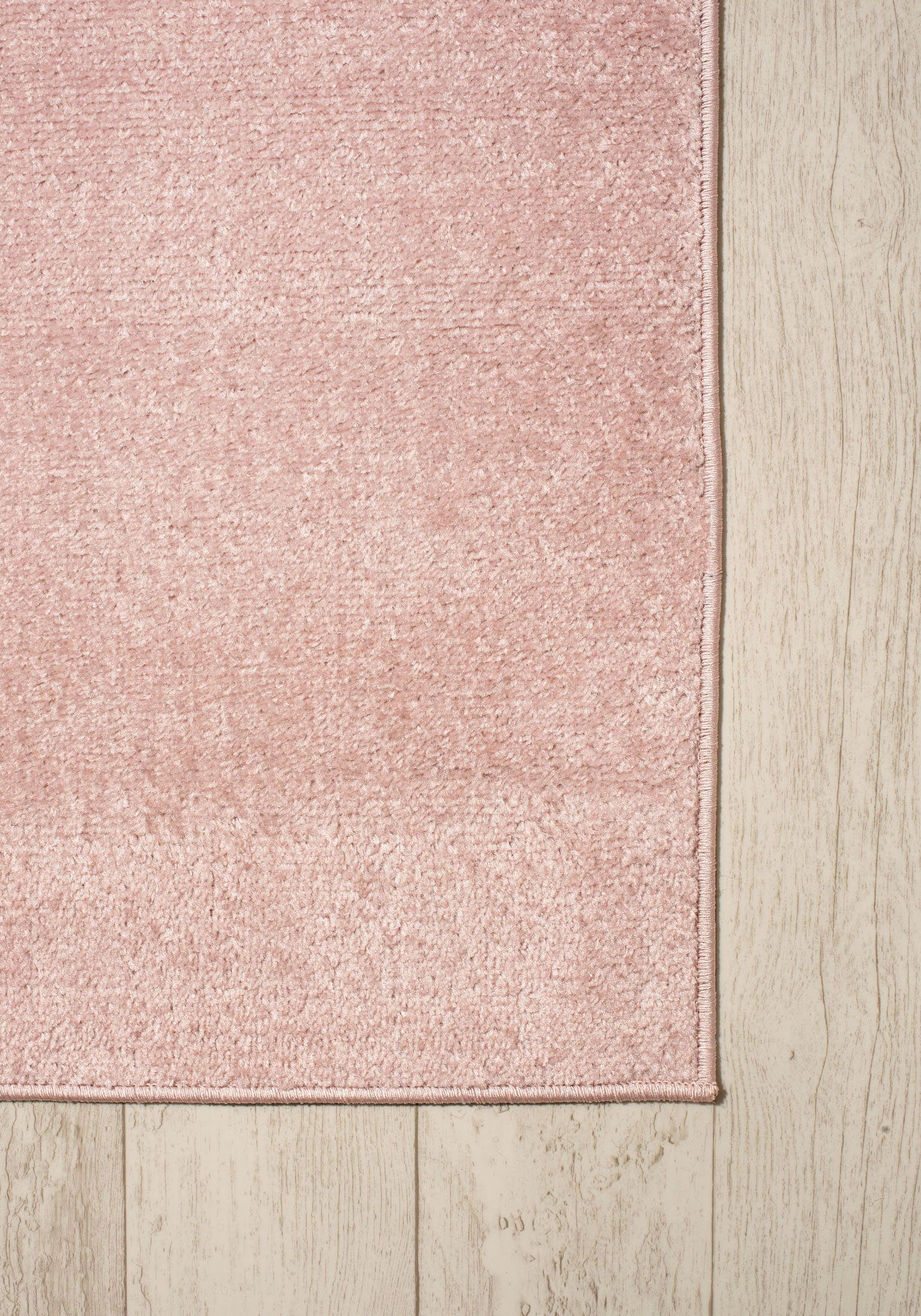 Kurzflor, cm, Einfarbig x für Kurzflor Geeignet 80 Mazovia, - Höhe Modern 7 Muster Teppich Fußbodenheizung, Designteppich 150 1 farbe mm, Pink