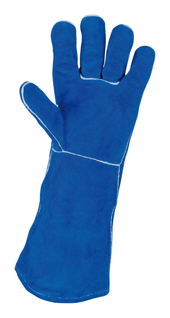 KS Tools Schweißerhandschuhe Schweißer-Lederhandschuhe lang