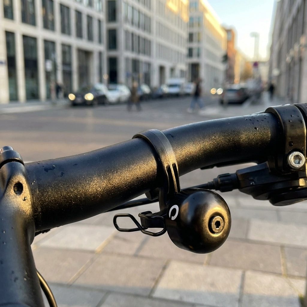 Procraft Fahrradklingel Procraft Klingel DIN-Dong E-Bike Advanced 39 g Schwarz - laute, platzs