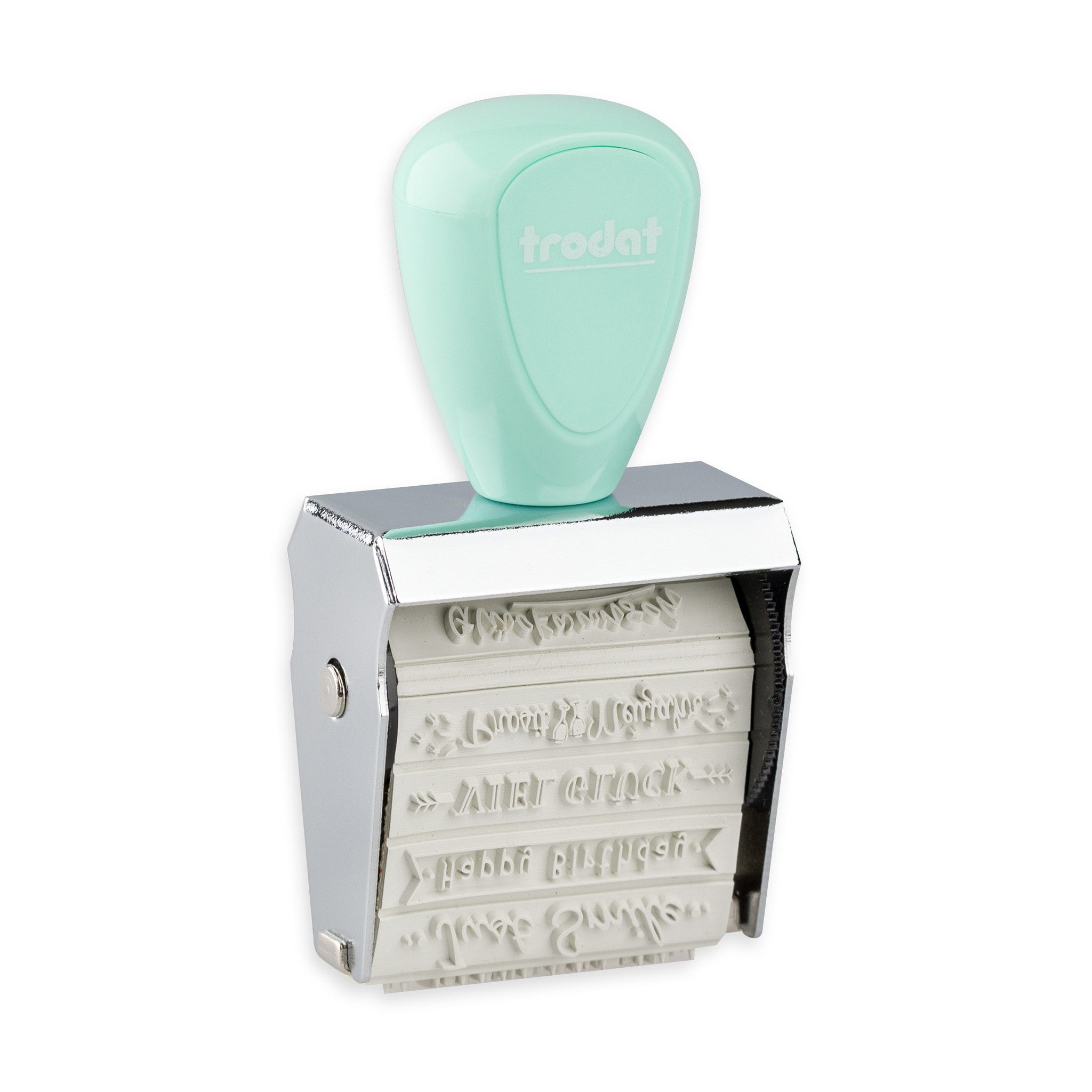 TRODAT TRODAT Creative Stempel SB Text Bullet-Journal / grün Stempelkissen