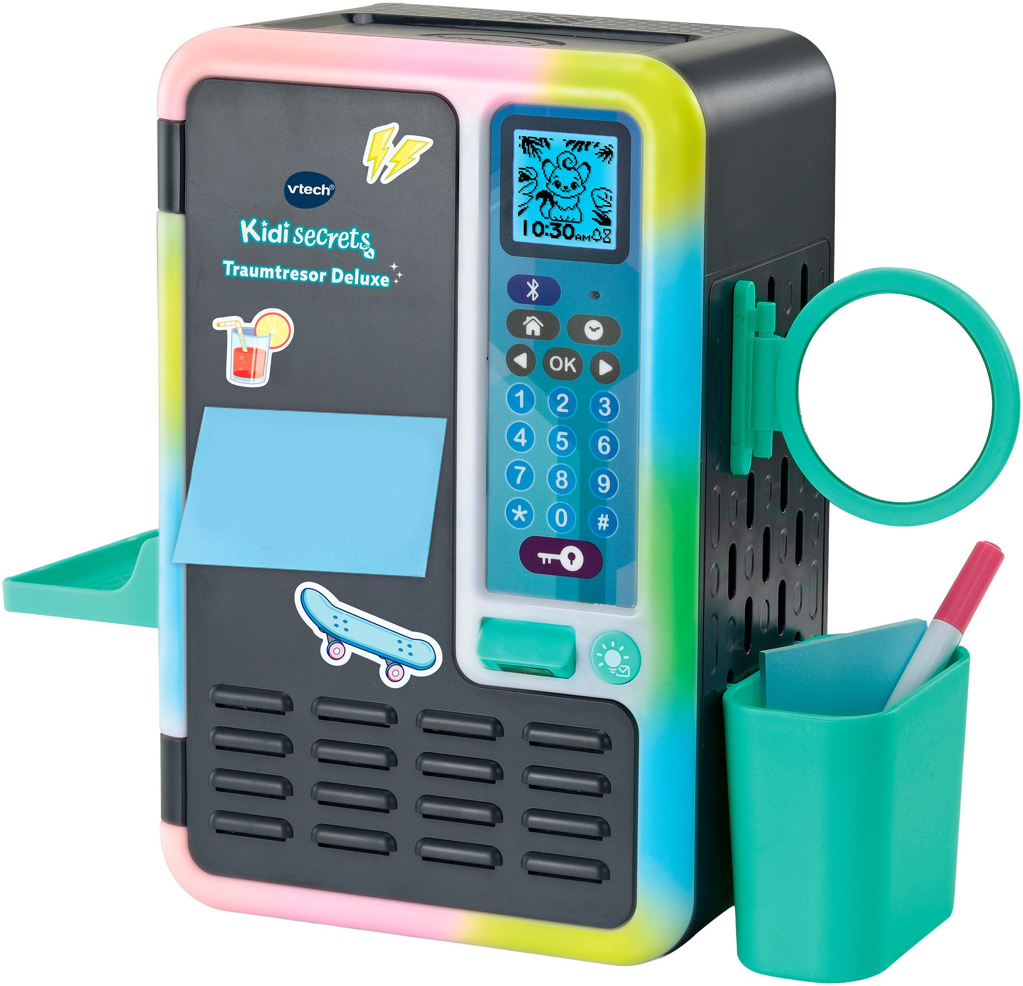 Vtech® Elektronisches Tagebuch KidiSecrets Traumtresor Deluxe, mit leuchtendem Rahmen