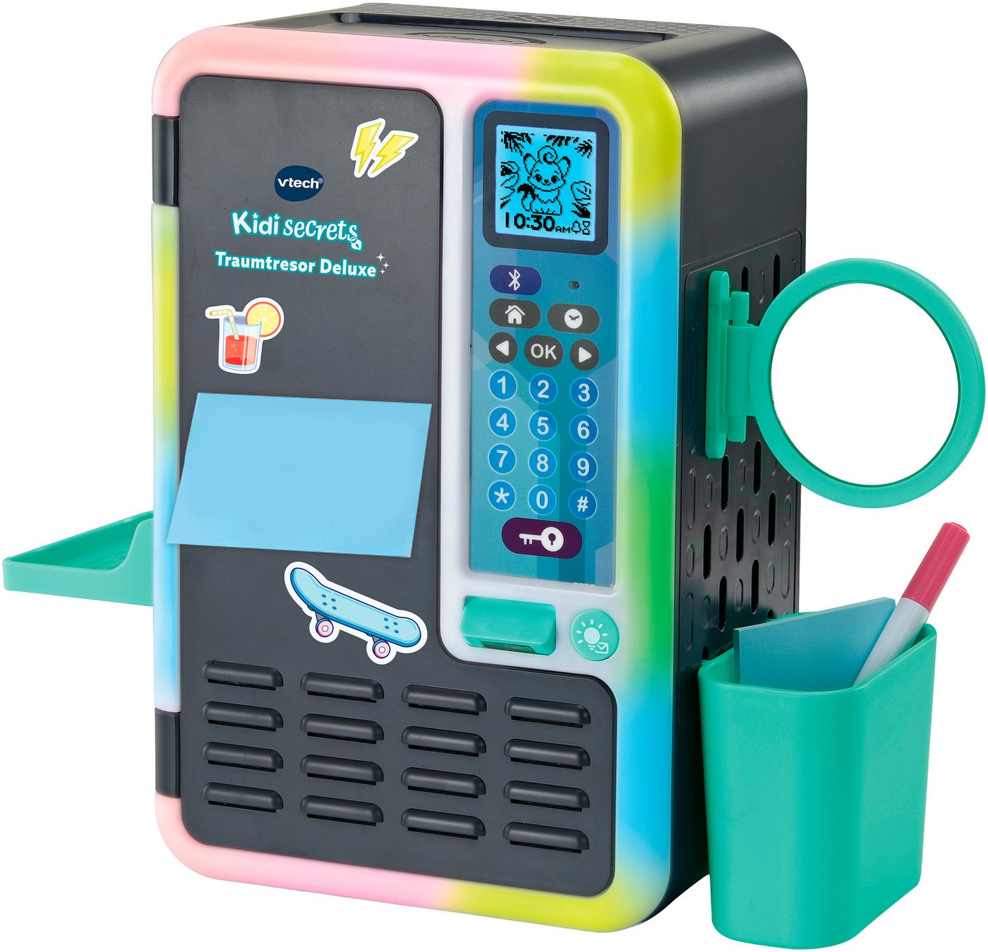 Vtech® Elektronisches Tagebuch KidiSecrets Traumtresor Deluxe, mit leuchtendem Rahmen