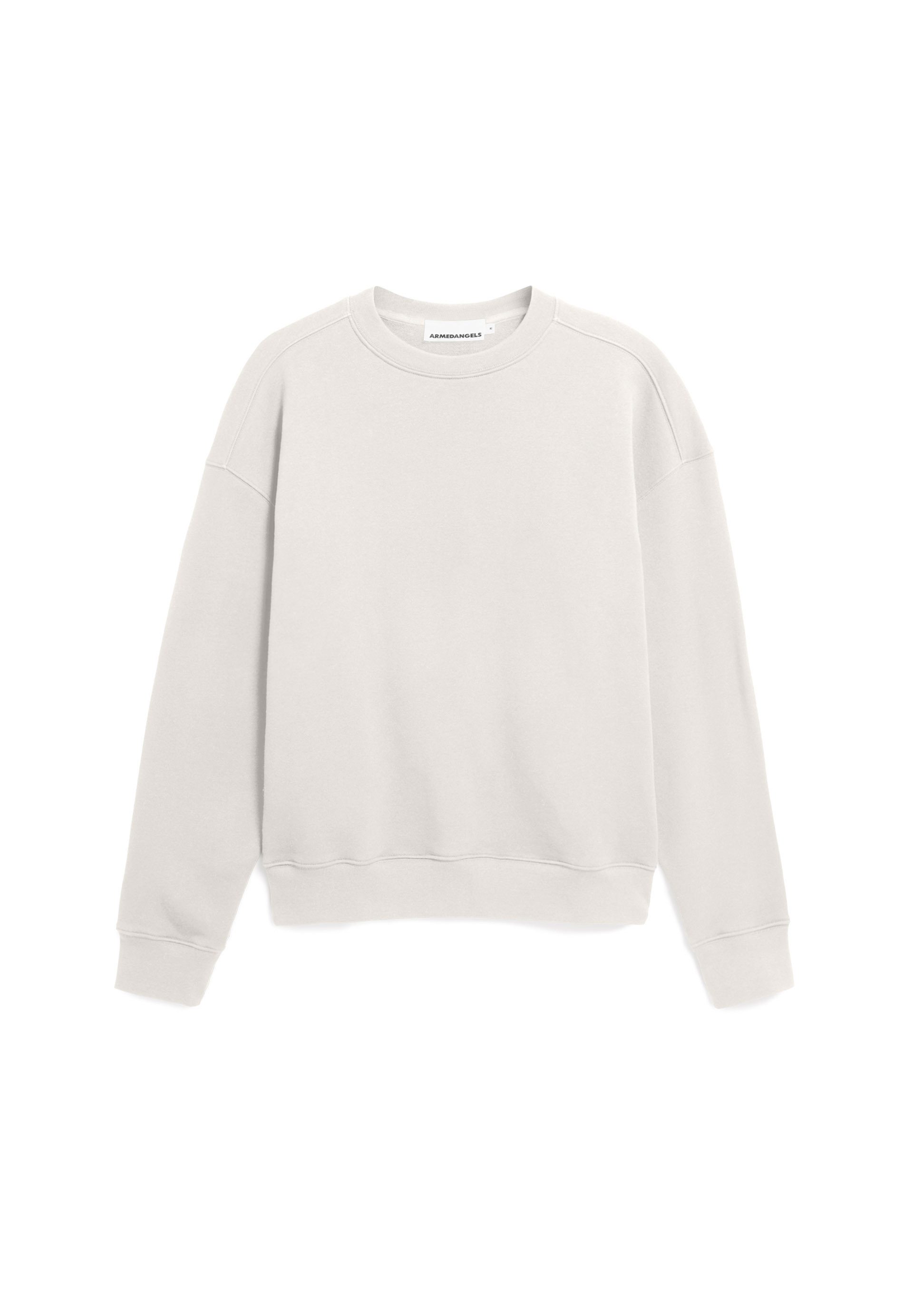 Armedangels Sweatshirt EMAAL Å ZICK ZACK Sweatshirts aus Bio-Baumwolle (Relaxed Fit) Rundhalsausschnitt