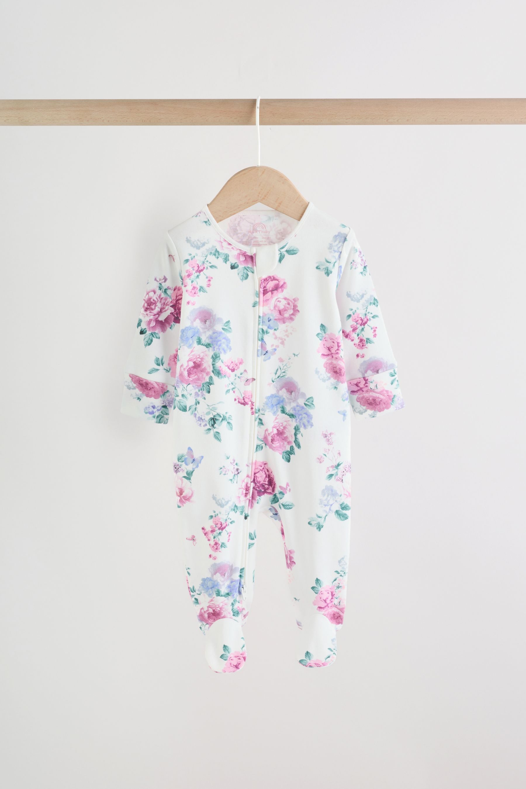 Next Schlafoverall Baby-Schlafanzüge mit Zwei-Wege-RV, 3er-Pack (3-tlg) – Bild 5 von 5