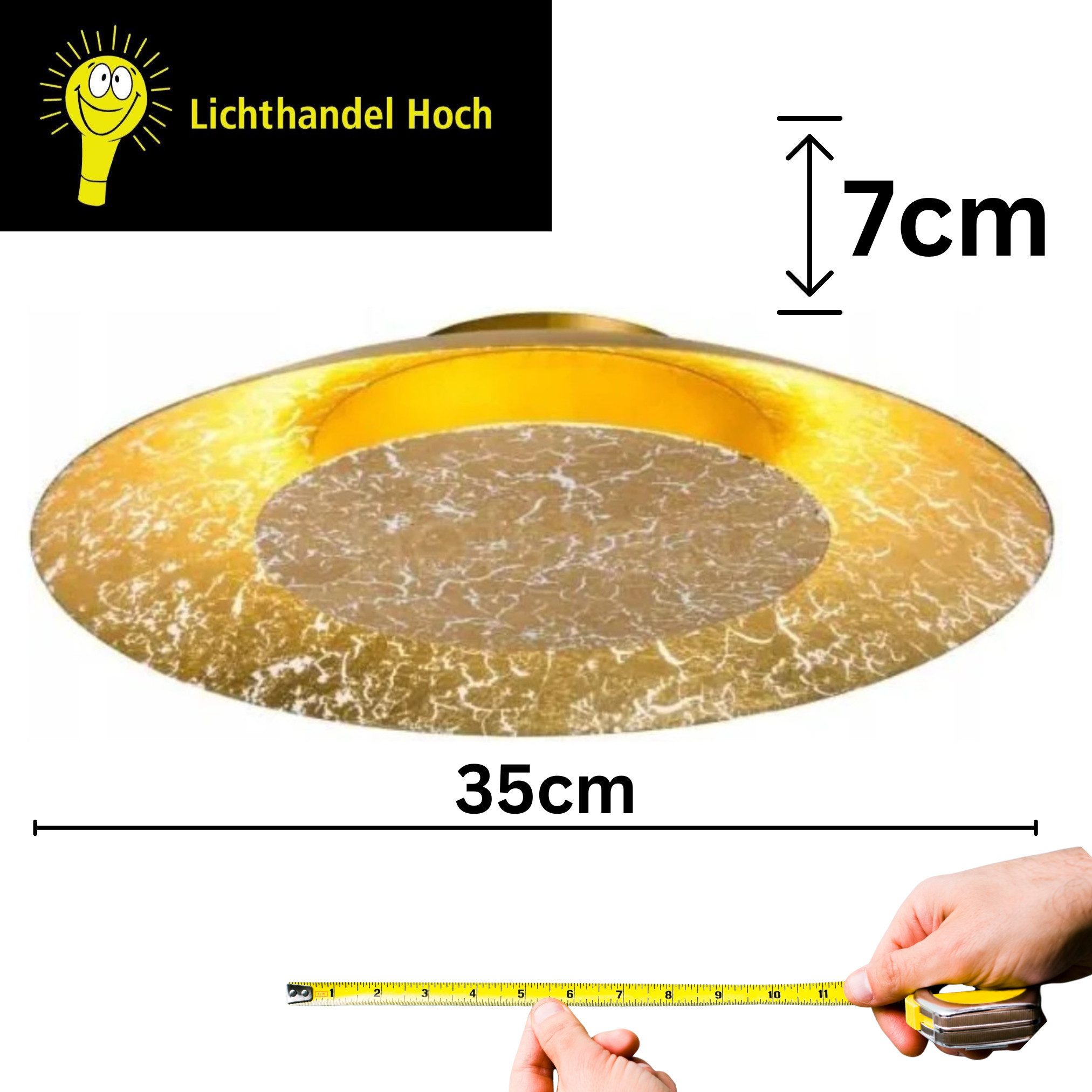 Lichthandel Hoch LED Wandleuchte moderne Wandlampe Wohnzimmer Innenwandleuc günstig online kaufen