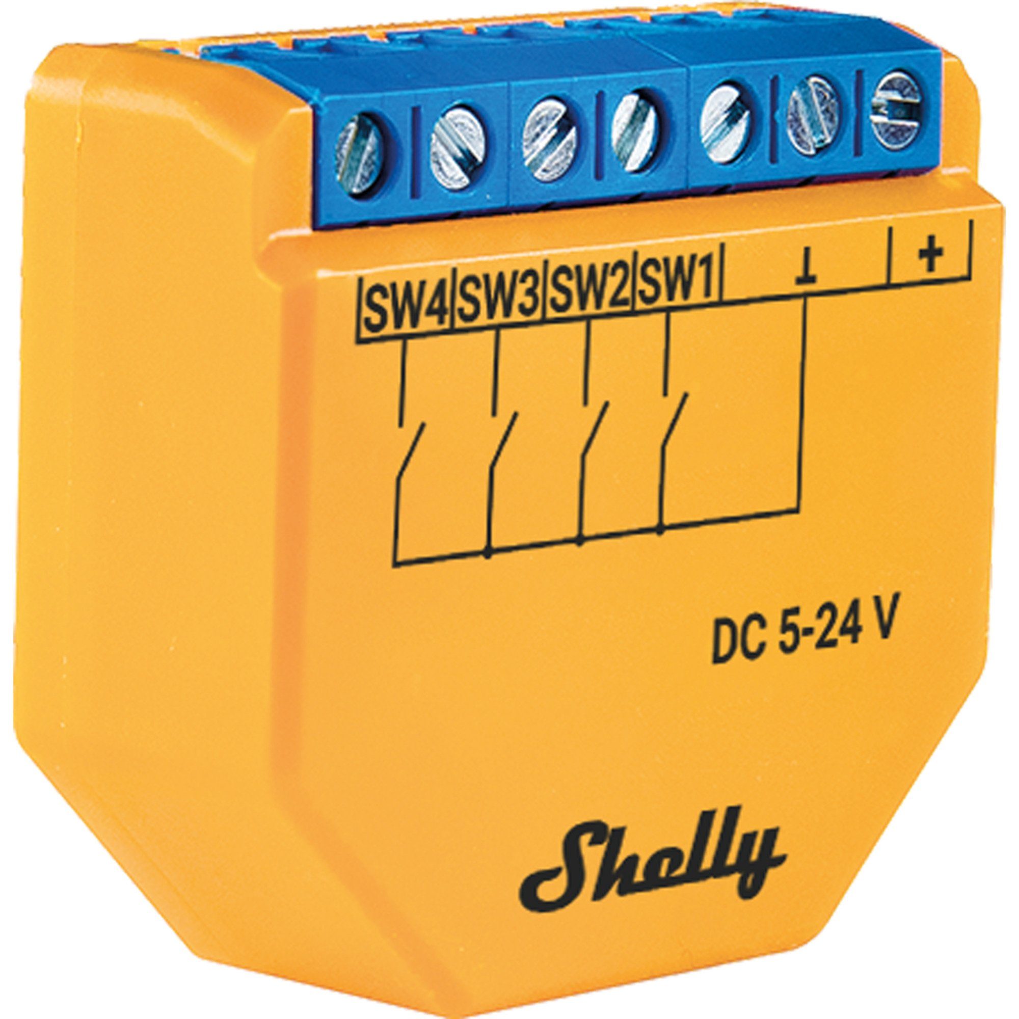 Shelly Plus i4 DC, Relais Smart-Home-Zubehör