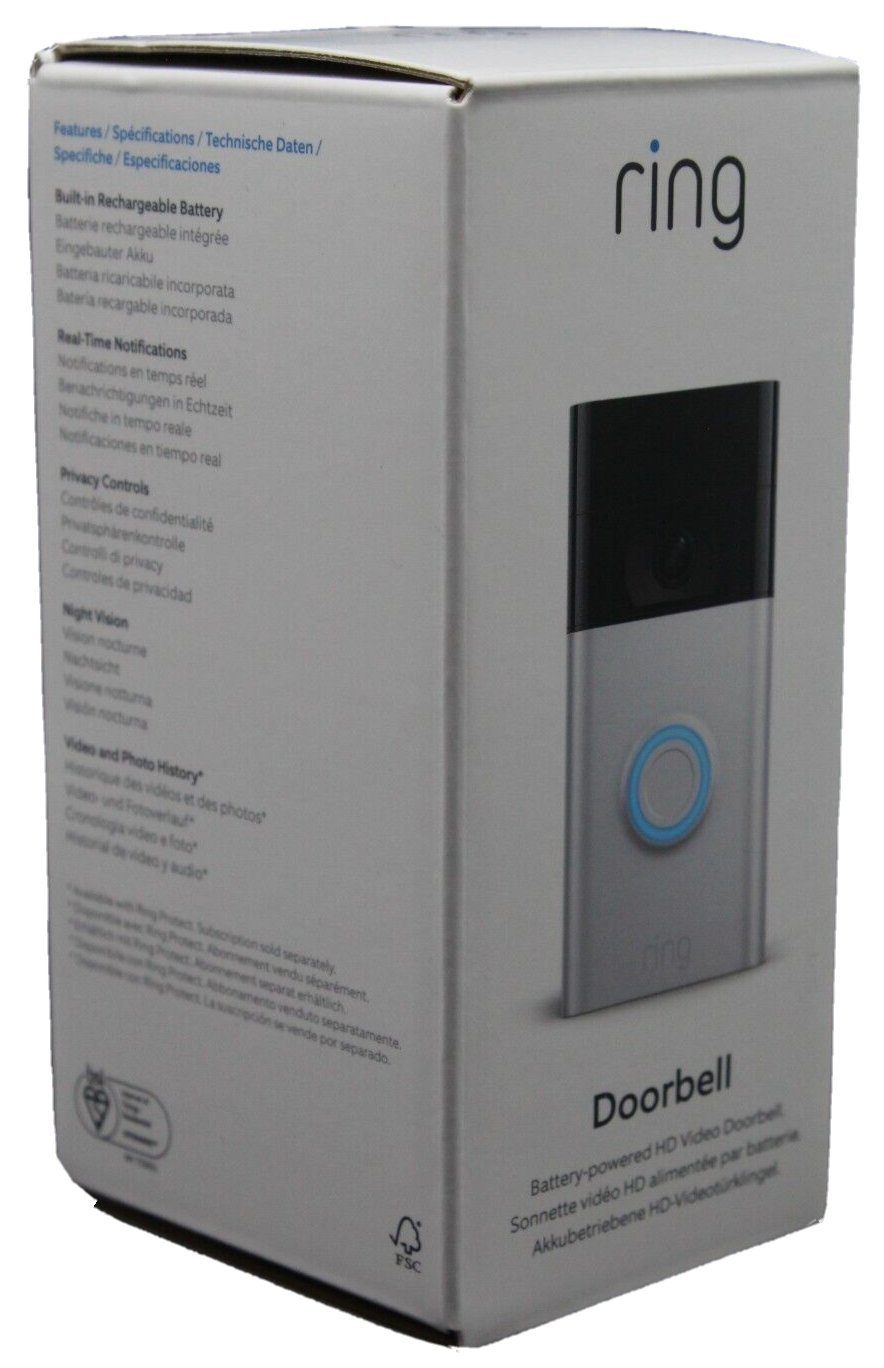 Ring Smart Home Türklingel Video Doorbell Türklingel 2. Generation (Außenbereich, Innenbereich, HD Video)