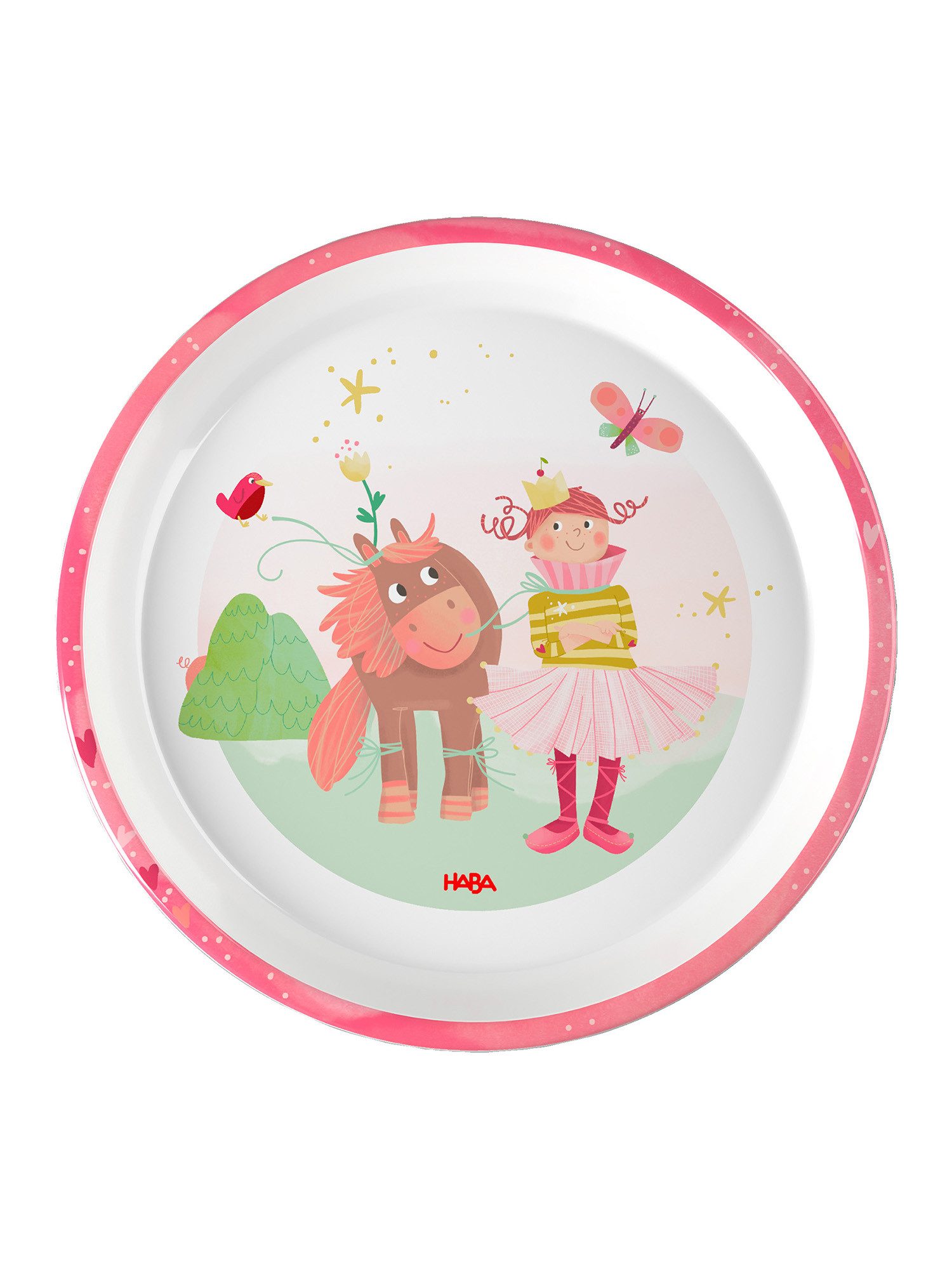 Haba Geschirr-Set Schüssel, Teller, Becher & Besteck (4-tlg), unisex neutral