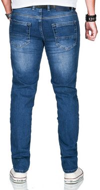 Alessandro Salvarini Slim-fit-Jeans ASCatania mit used look Effekt und mit 2% Elasthan