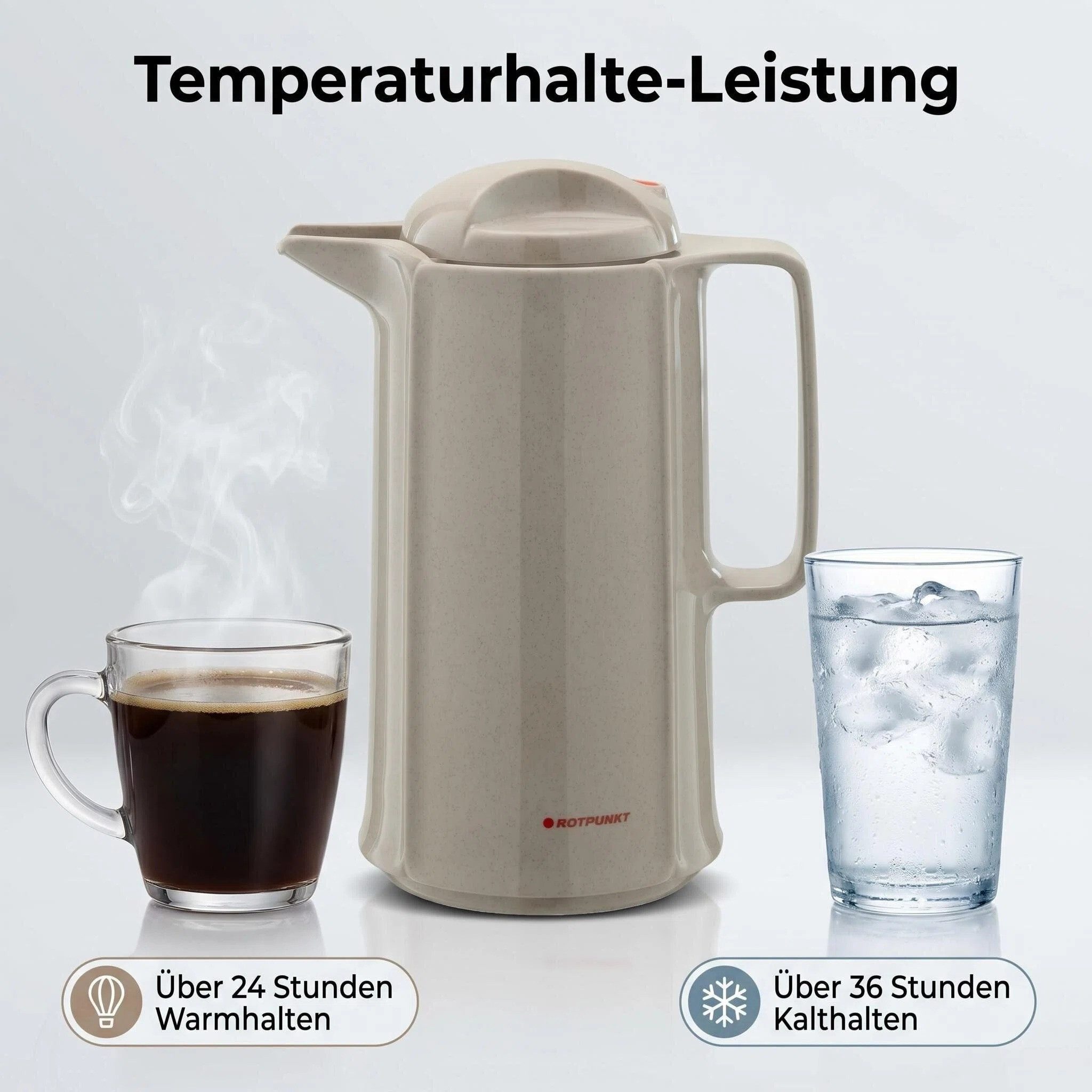 ROTPUNKT Isolierkanne MARLIS 460, 0.6 l