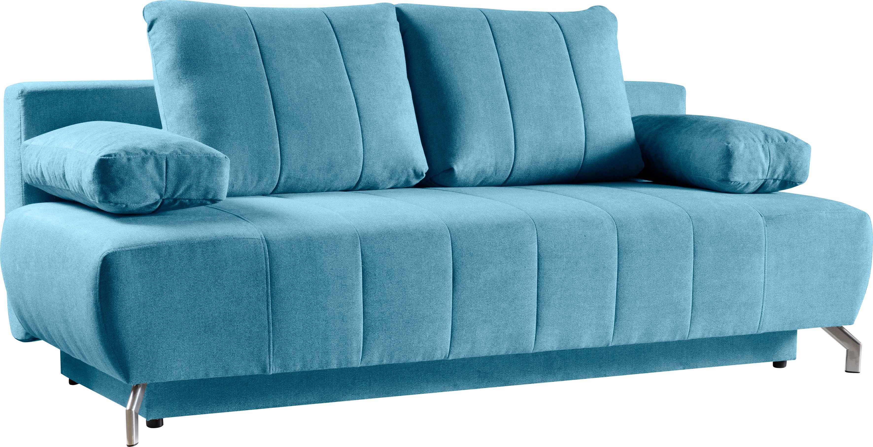 Troya, WERK2 Federkern & Schlafsofa Sofa Schlafcouch 2-Sitzer mit und Bettkasten