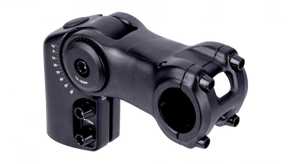 Contec Fahrradlenker Contec Vorbau Ueda Hybrid 25,4 mm 1 1/8" 90 mm schwarz