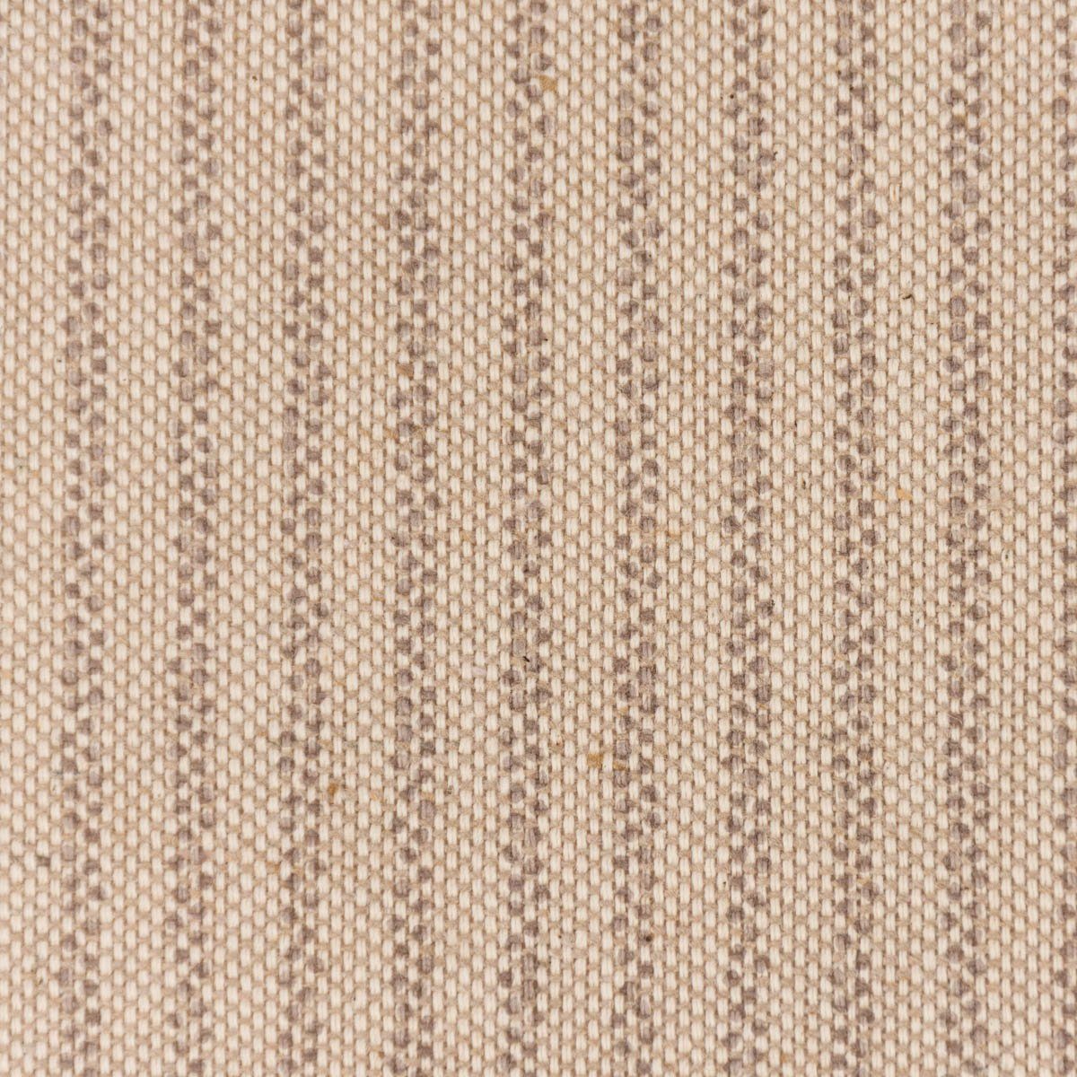 SCHÖNER LEBEN. Stoff Dekostoff Meterware Halbpanama Leinenlook Sparkle Stripes grau 140cm, nachhaltig,atmungsaktiv,pflegeleicht