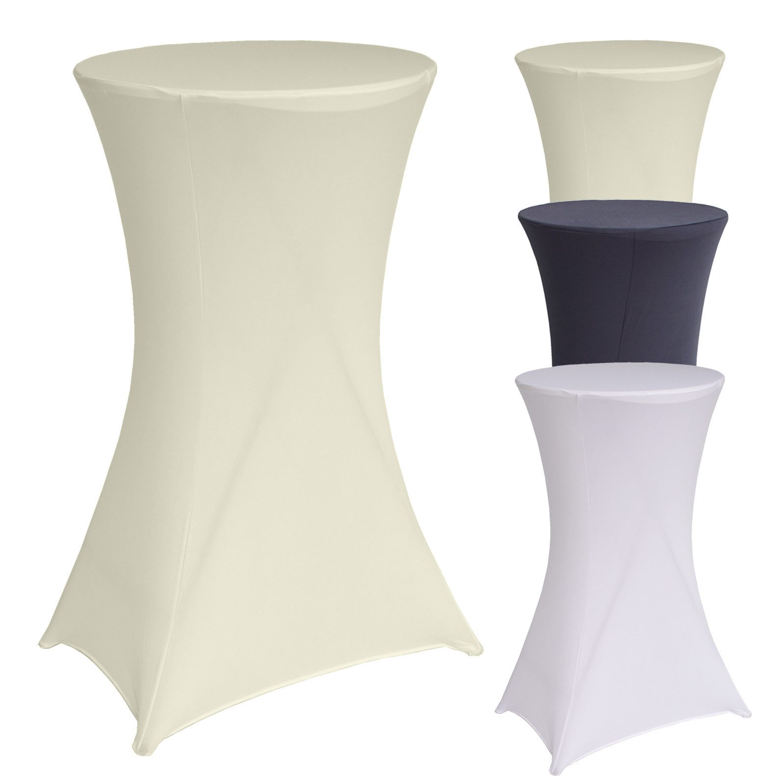 TRUTZHOLM Stehtischhusse Stehtischhusse Tischdecke Husse Bistrotisch günstig online kaufen