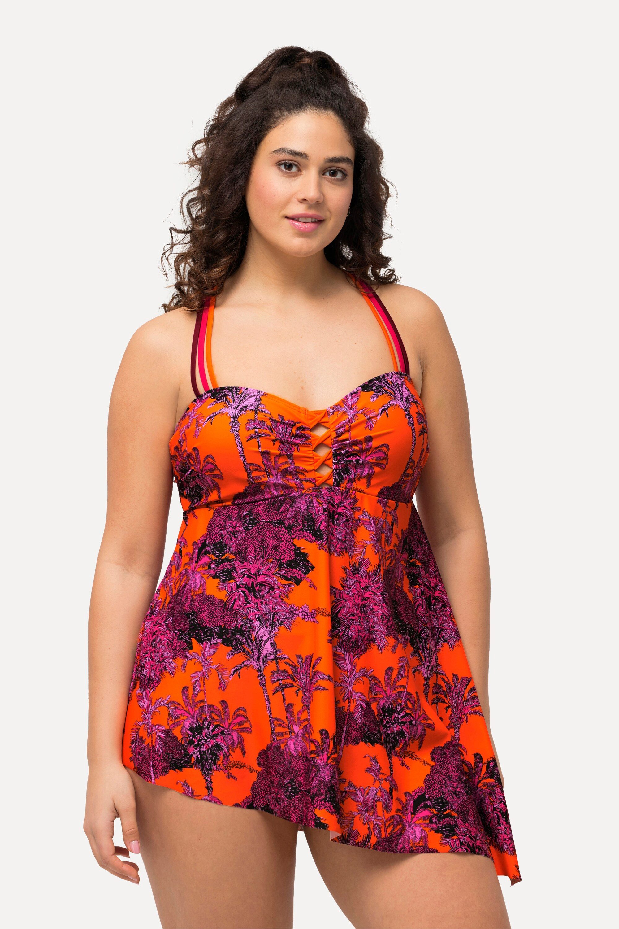 Ulla Popken Badekleid Badekleid Palmen Softcups günstig online kaufen