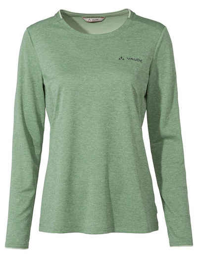 VAUDE T-Shirt Women's Essential LS T-Shirt (1-tlg) Grüner Knopf