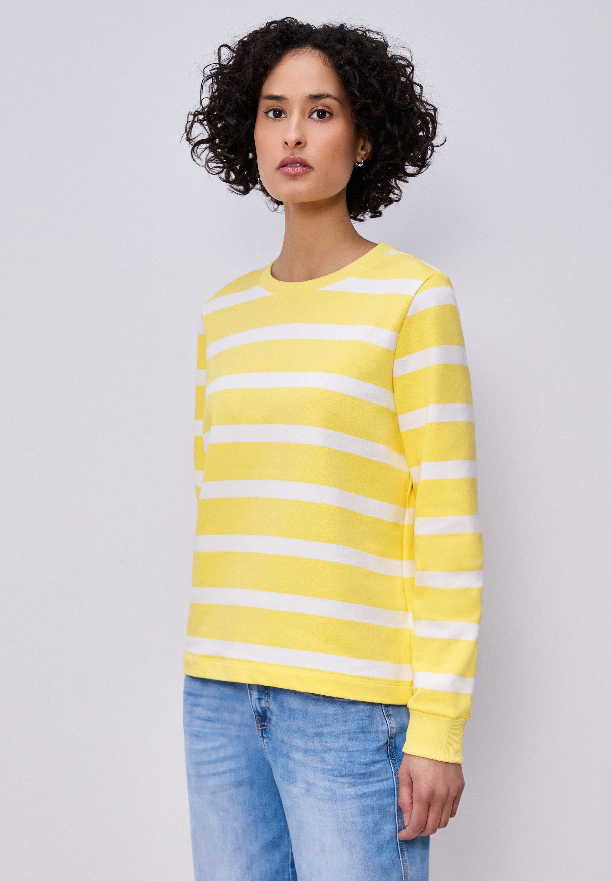 STREET ONE Sweatshirt im Streifen-Design günstig online kaufen